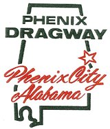 Photo: HOT ROD Sticker PHENIX DRAGWAY Sticker