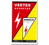 Photo: HOT ROD Sticker VERTEX MAGNETOS Sticker