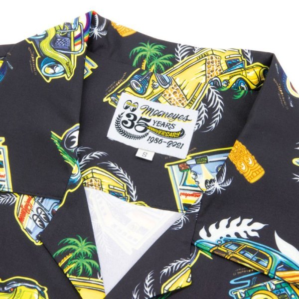 MOONEYES 35th Anniv. Limited Aloha Shirt