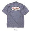 Photo5: MOON Oval Logo Chambray Work Shirt (5)