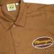 Photo9: MOON Oval Logo Cotton Work Shirt (9)