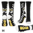 Photo6: MOON Checker Line Socks (6)