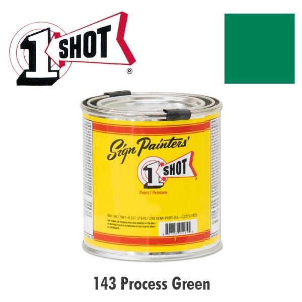 One-Shot (1-Shot) 153L/04 1Shot Lettering Enamels Process Blue Quart