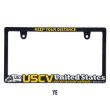 Photo5: Raised USCV Logo License Plate Frame for JPN size (5)