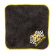 Photo2: Checker MOON Mini Towel (2)