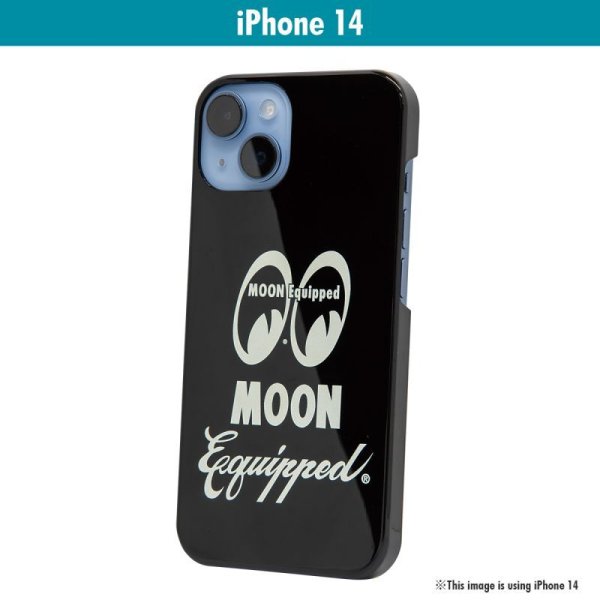 Photo2: MOON Equipped iPhone 14 Hard Case (2)