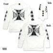 Photo3: Kids Iron Cross Long Sleeve T-shirt (3)