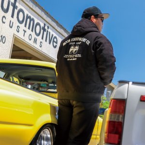 Photo: MOON Equipment Co. Speed Shop Duck Zip Hoodie