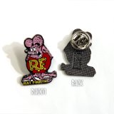 Photo: Rat Fink Hat Pin Pink