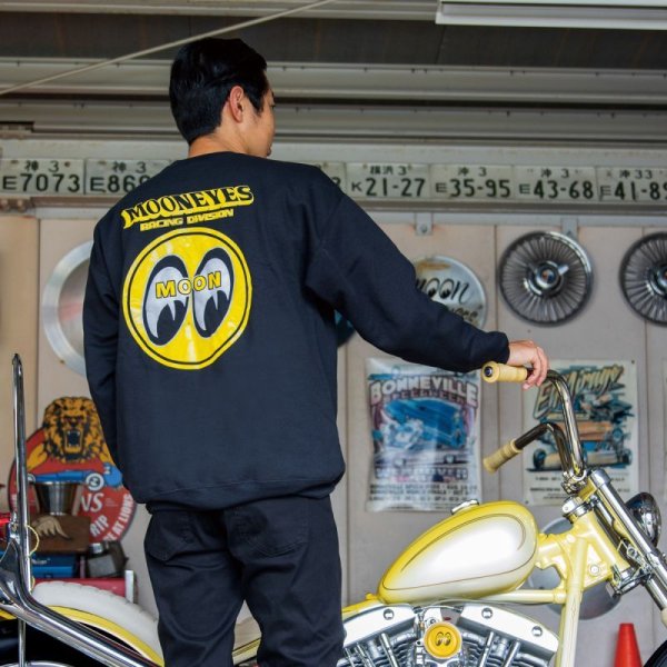 Photo1: MOONEYES Racing Division Sweatshirts (1)