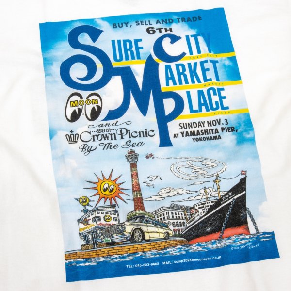 Photo4: 【Pre-Order/Shipped end of Nov.】SCMP & Crown Pinic 2024 Event T-shirt (4)