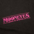 Photo5: MOON Big Eyeshape Long Sleeve T-shirt Black/Pink (5)