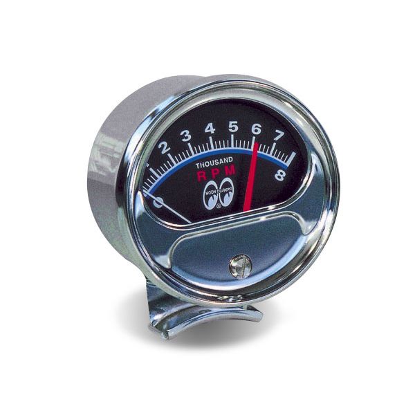 Photo1: MOONEYES 8000 RPM Electronic Tachometer (1)