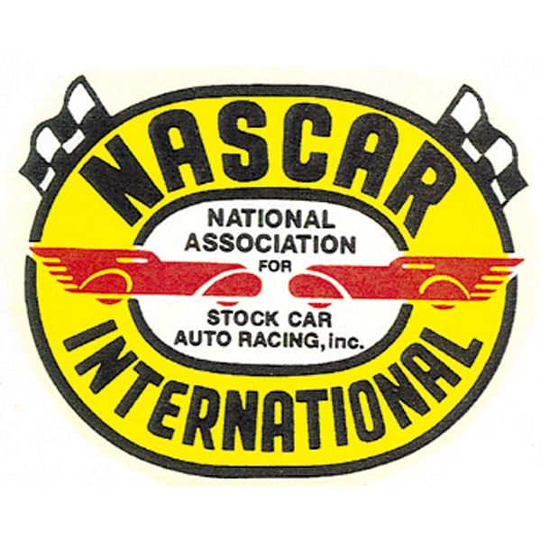 Photo1: HOT ROD Sticker NASCAR INTERNATIONAL Sticker (1)