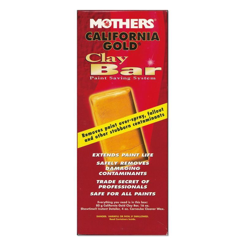 Mothers California Gold Clay Bar Detail Kit