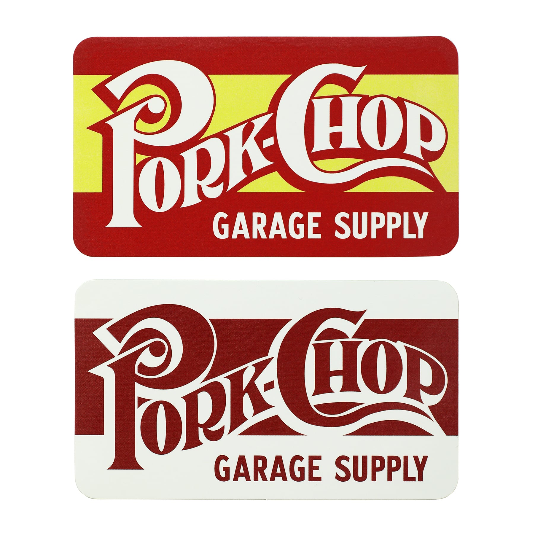 Photo1: PORKCHOP Square Logo Sticker Set (1)