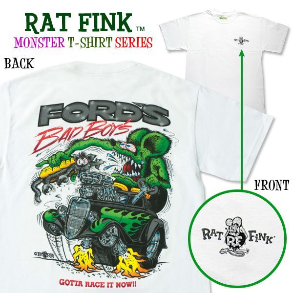 RAT FINK.EDROTH,Rat Fink Monster,T-Shirts,Big Daddy